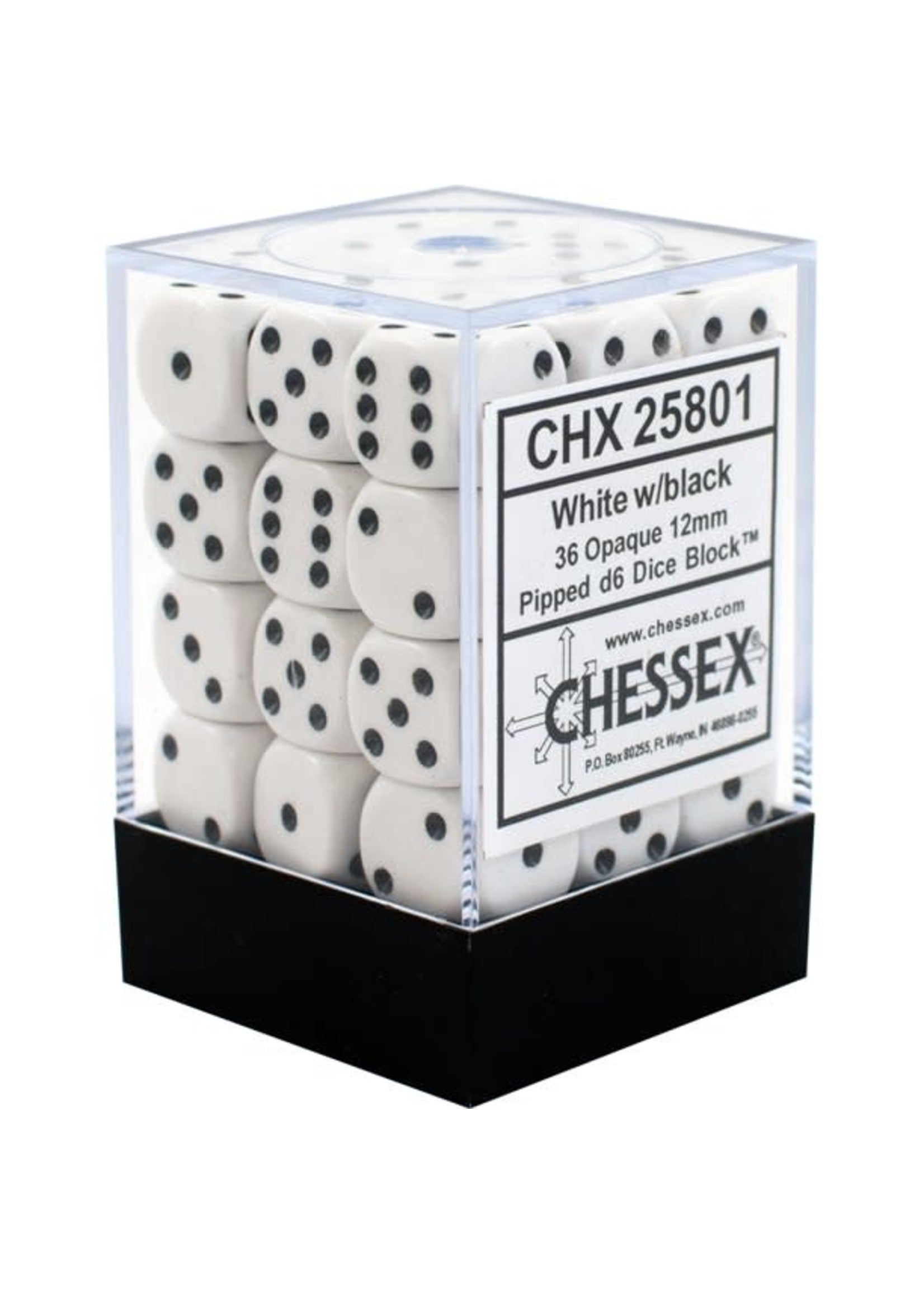 Hobby Supplies: Dice - Chessex D6 Mini (12mm) | High Speed